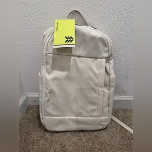 “New” All in Motion Off-White Travel Backpack